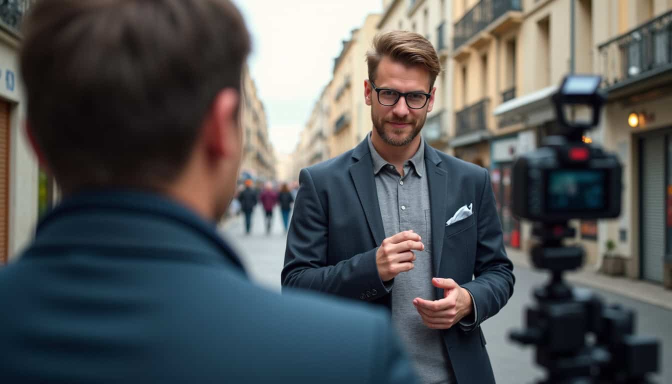 Entrepreneur marseillais filmé lors d