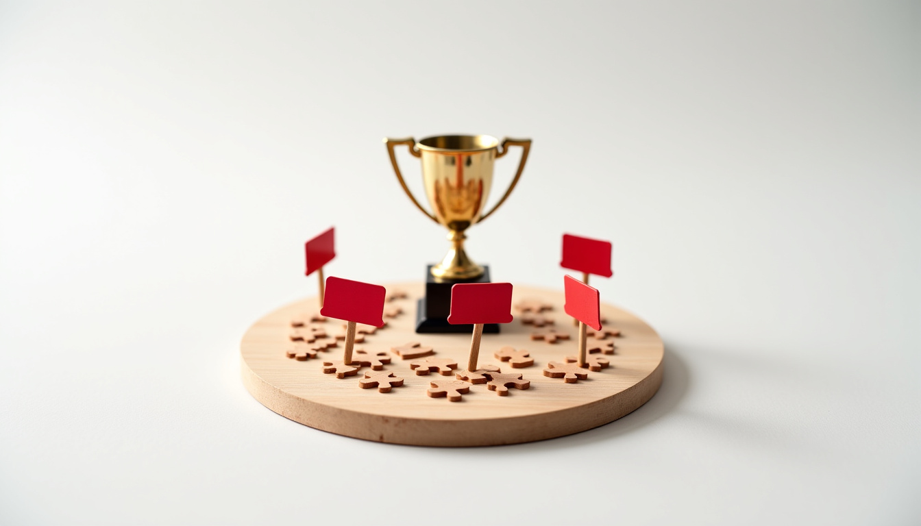 Illustration schématique des erreurs courantes en gamification comme la compétition toxique