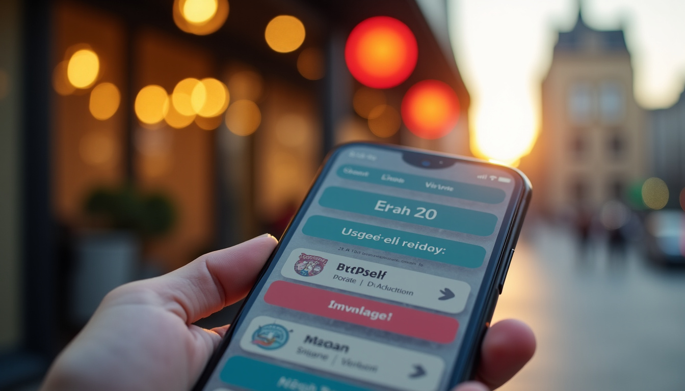 Interface de création du sticker compte à rebours sur l