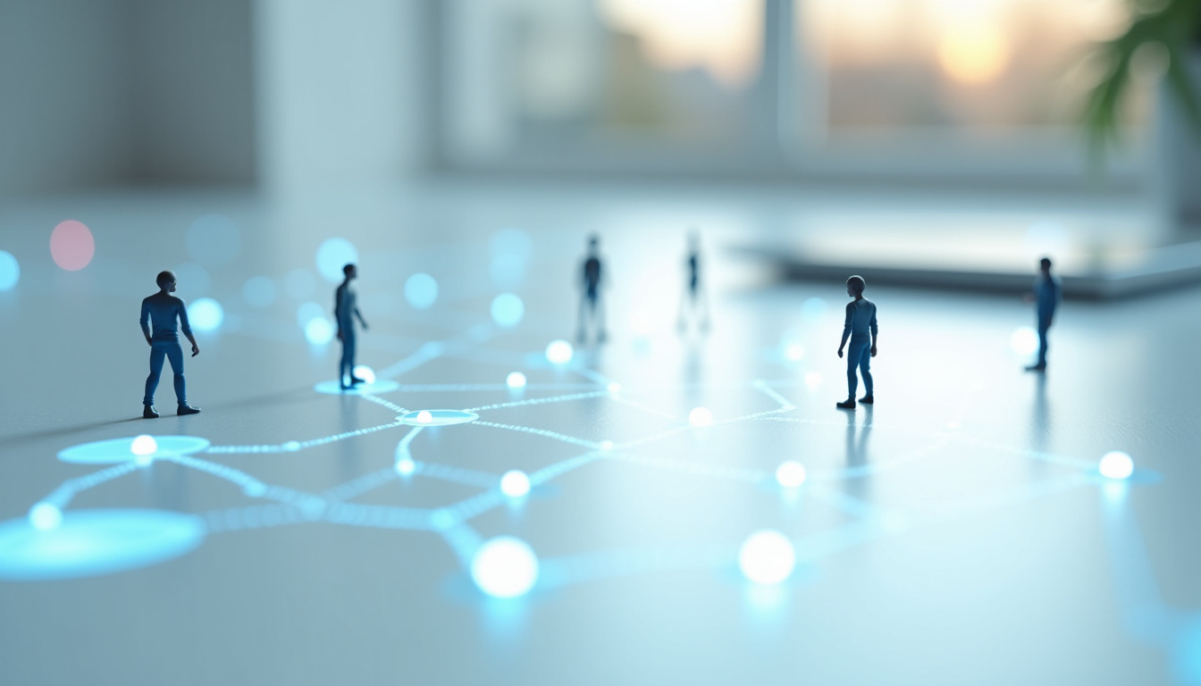 Interface d’un logiciel de gestion du parcours client, montrant des données en temps réel et des parcours personnalisés