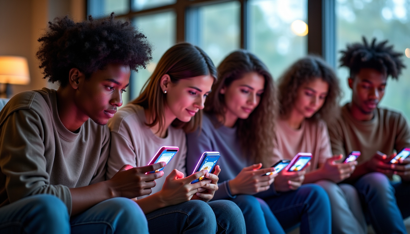 Illustration montrant des utilisateurs participant à des jeux concours sur différentes plateformes sociales en 2026