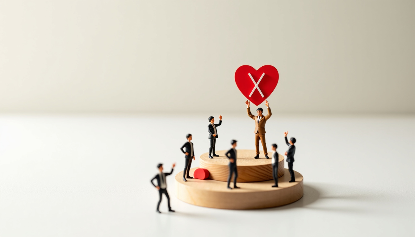 Illustration schématique des erreurs courantes en gamification comme la compétition toxique