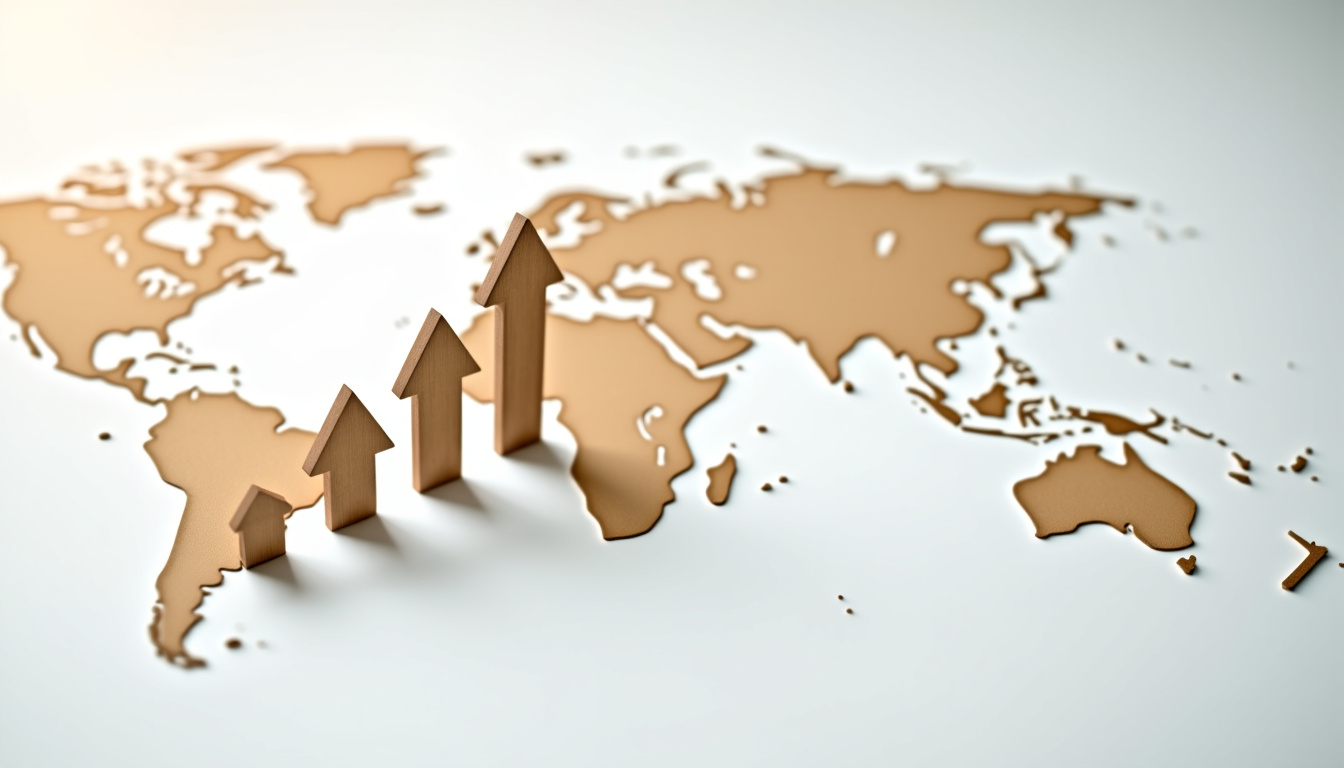 Graphique illustrant la croissance annuelle du network marketing en Suisse et dans le monde