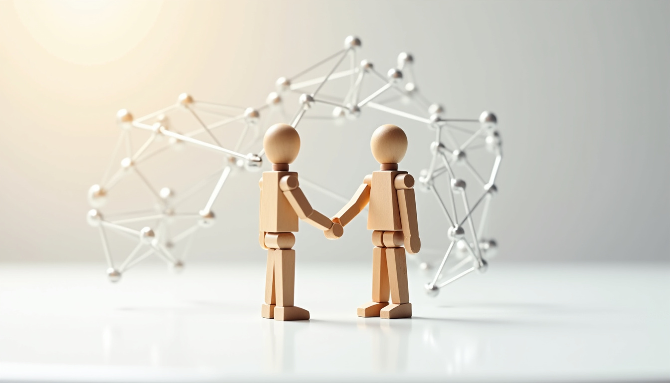 Illustration des réseaux professionnels comme levier de net marketing sur LinkedIn