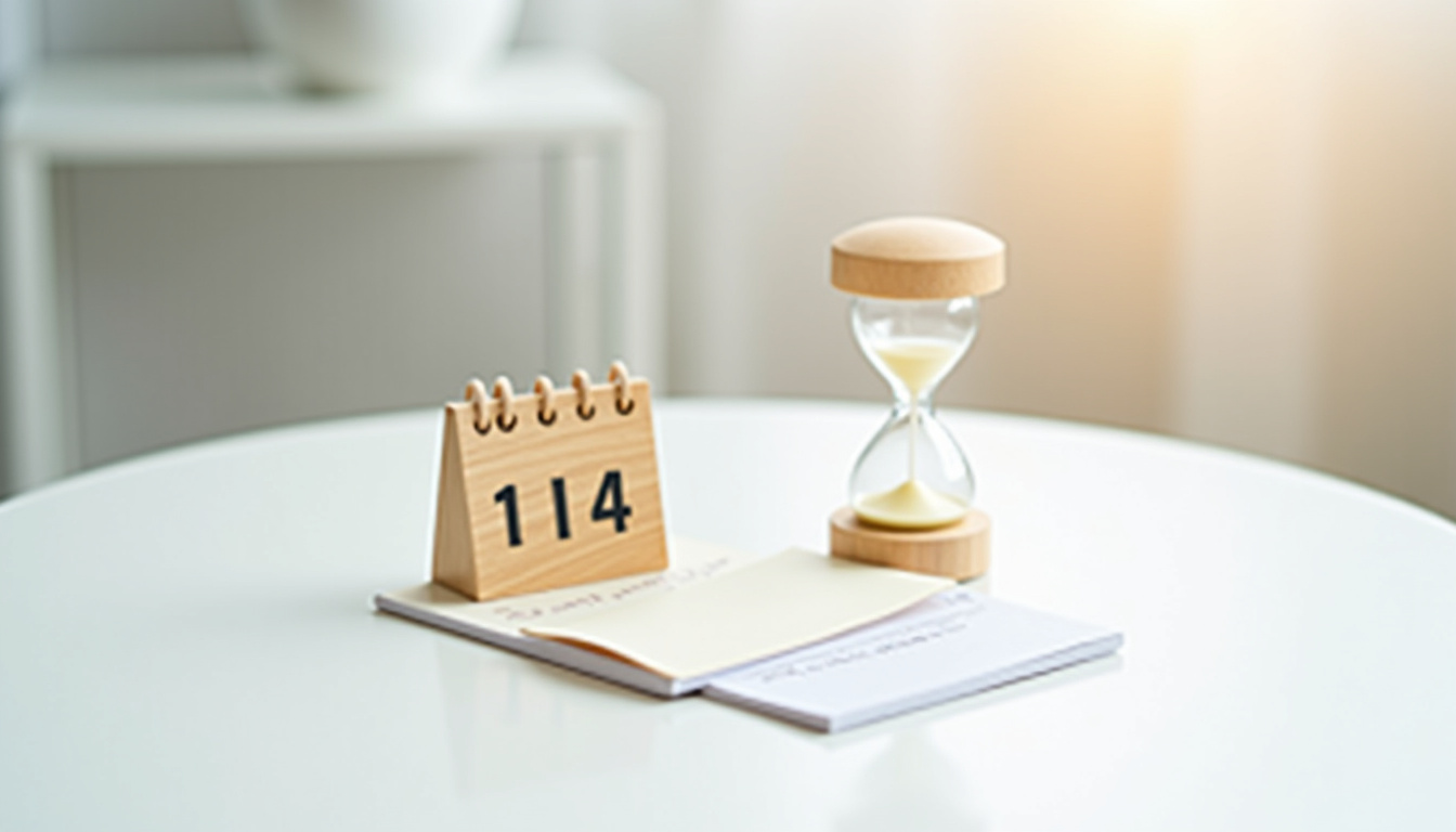 Tableau de planification montrant l'intégration de comptes à rebours dans un calendrier éditorial Instagram sur plusieurs semaines