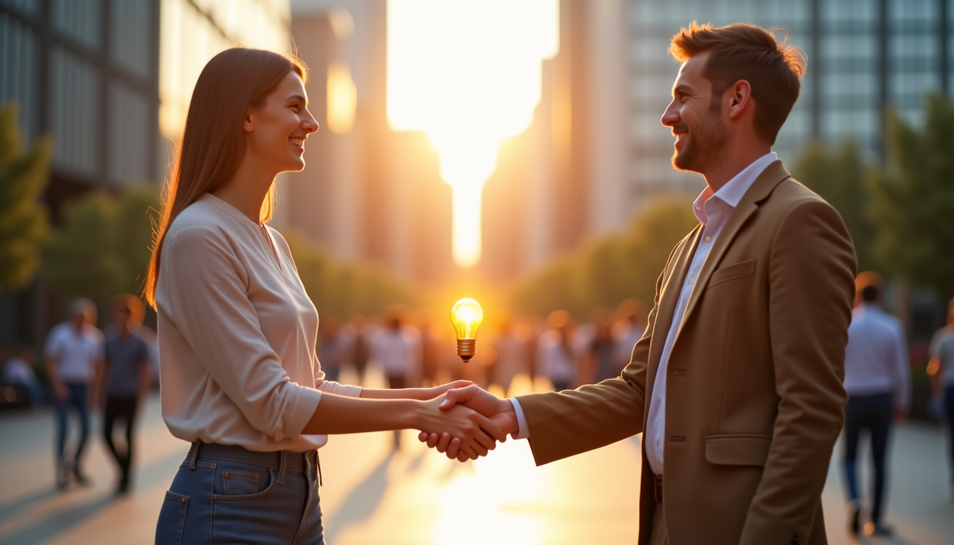 Clients satisfaits transformés en ambassadeurs de marque via un programme de parrainage