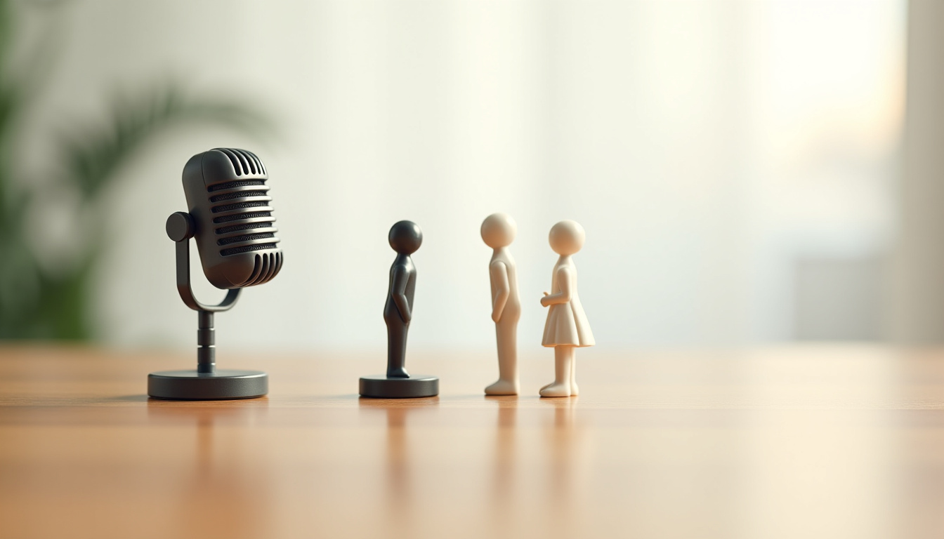 Podcast Visionary Minds: interview d'un expert en marketing de luxe dans un cadre élégant