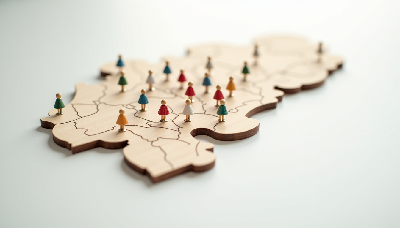 Cartographie de positionnement concurrentiel intégrant des données géographiques
