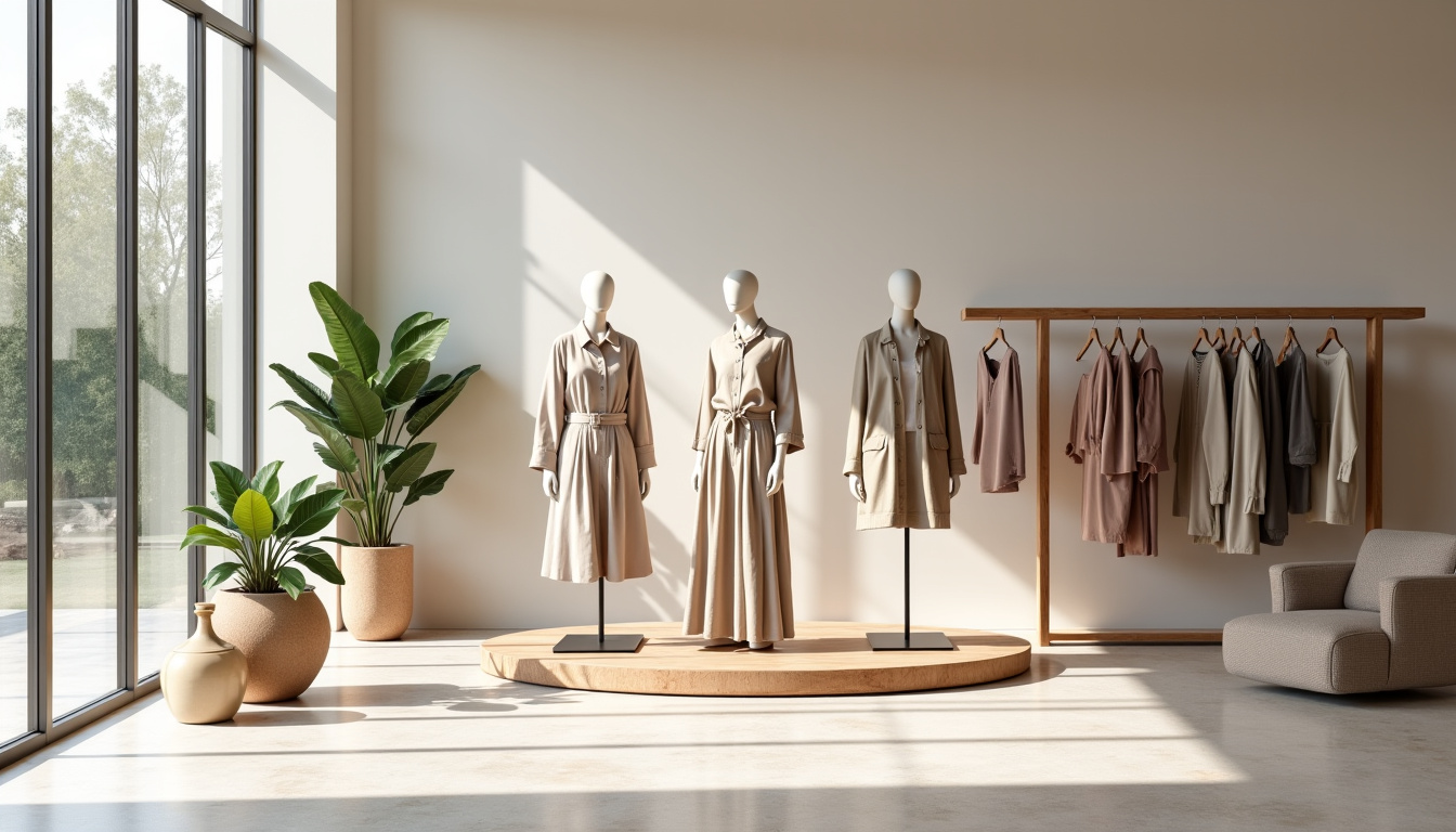 Pop-up 100% éco-responsable Circle au Bon Marché, avec matériaux recyclés et design sobre