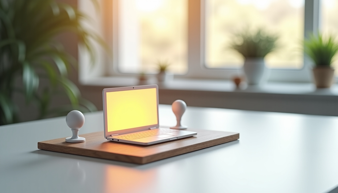Entrepreneur consulte son référencement local sur un ordinateur portable en 2026
